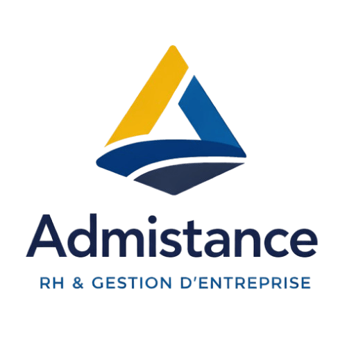 Logo admistance rh et gestion d'entreprise